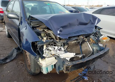 2006 Toyota Corolla Le z USA, uszkodzony, nr VIN 2T1BR32E76C653769